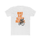 Bike Eat Sleep Repeat Unisex Cotton Crew Tee - Cyclists & Sport Lovers
