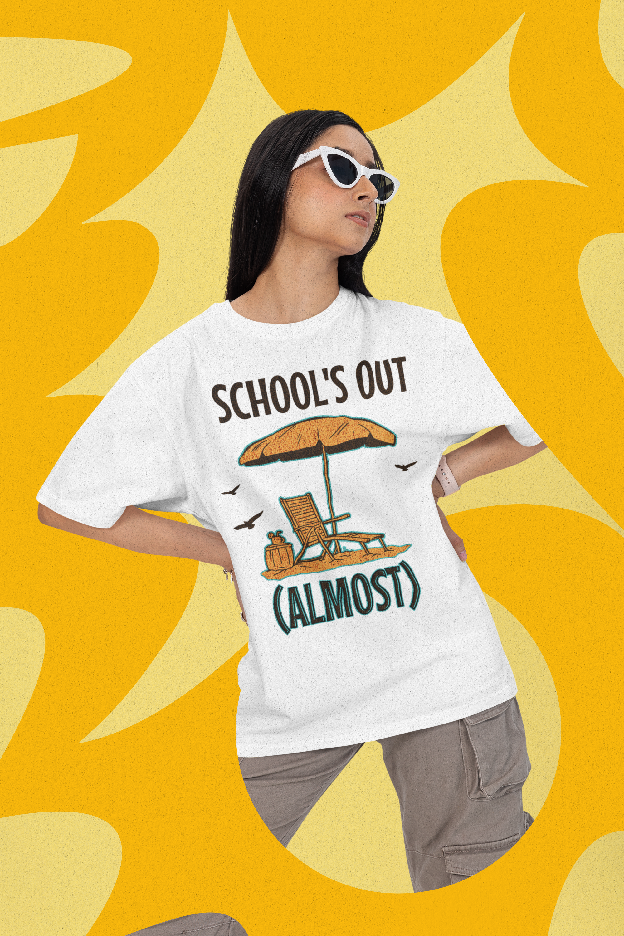 School's Out (Almost) - Relaxed Summer Vibe Unisex Shirt