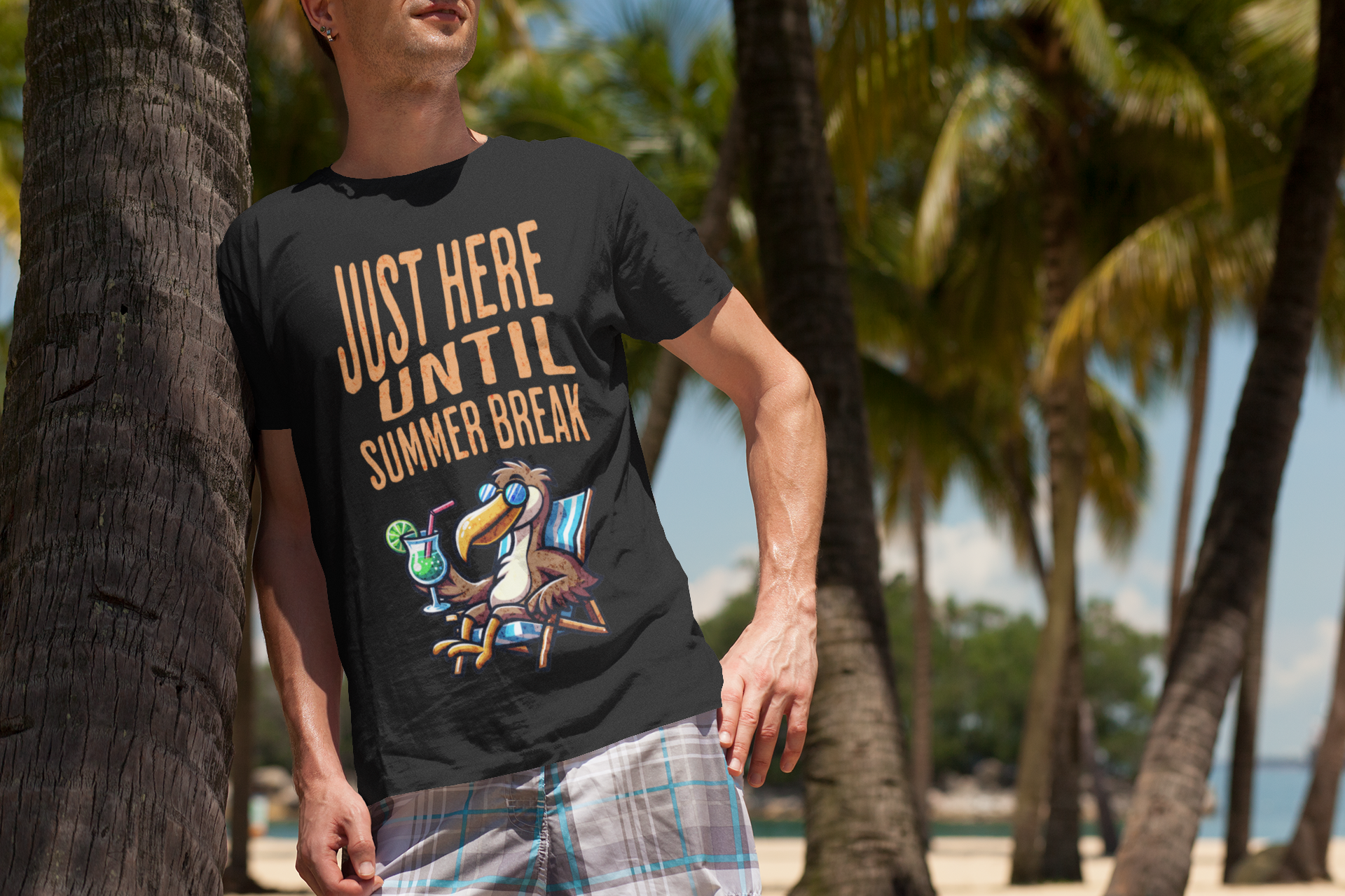 Summer Break Vibes Unisex Crew Tee