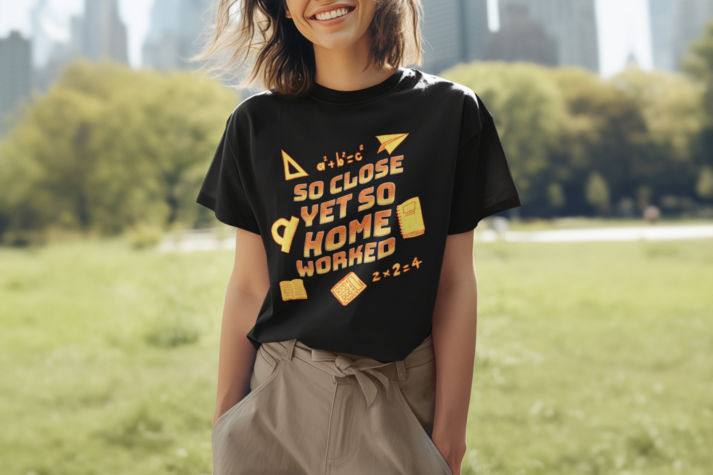 School's Almost Out For Summer! - Unisex Cotton T-Shirt