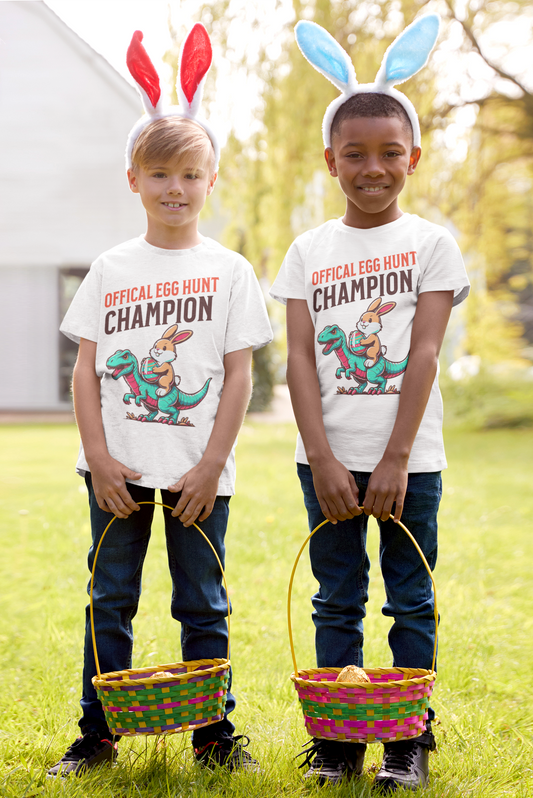 Cute Easter Unisex Cotton Crew Tee