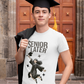 Graduation Celebration "Senior Later" Unisex Cotton Crew Tee