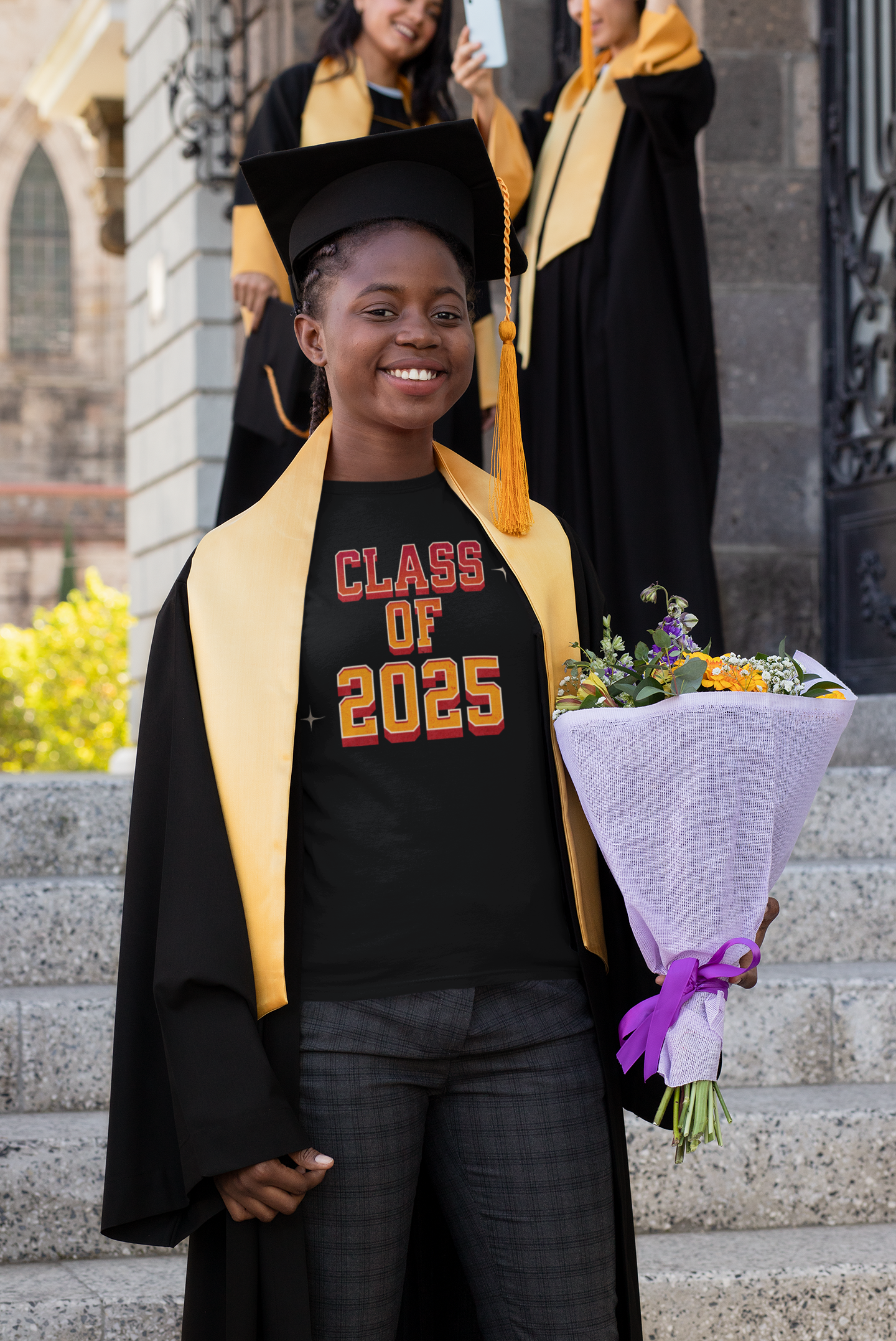 Class of 2025 Graduation Celebration Unisex Cotton Crew Tee - Shirt