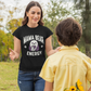 Mama Bear Energy Perfect Gift for Moms - Unisex Cotton Crew Tee