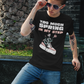 Spring Vibes Unisex Cotton Crew Tee - Floral Sneaker Shoe Design